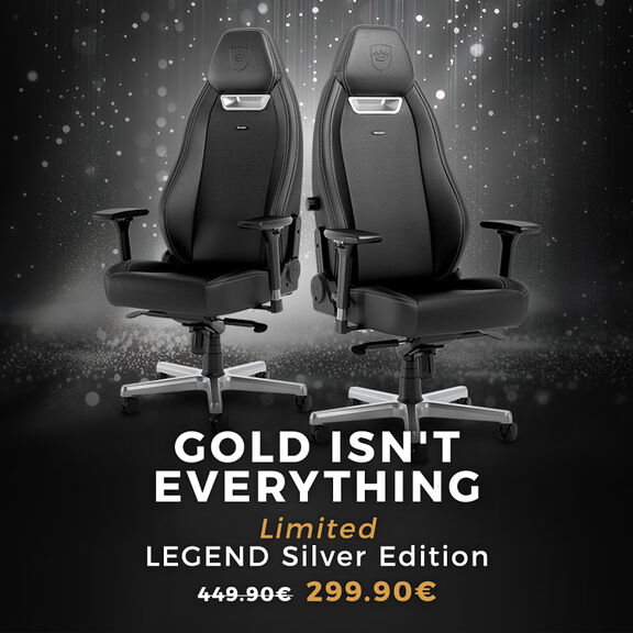 noblechairs LEGEND Silver Edition