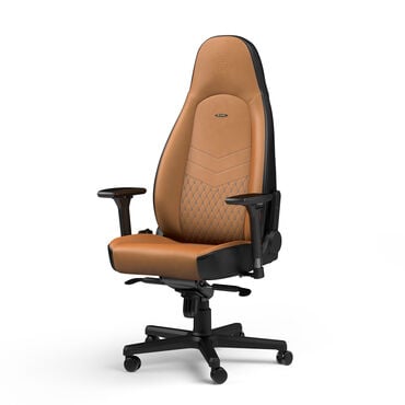 ICON Echtleder Cognac/Schwarz