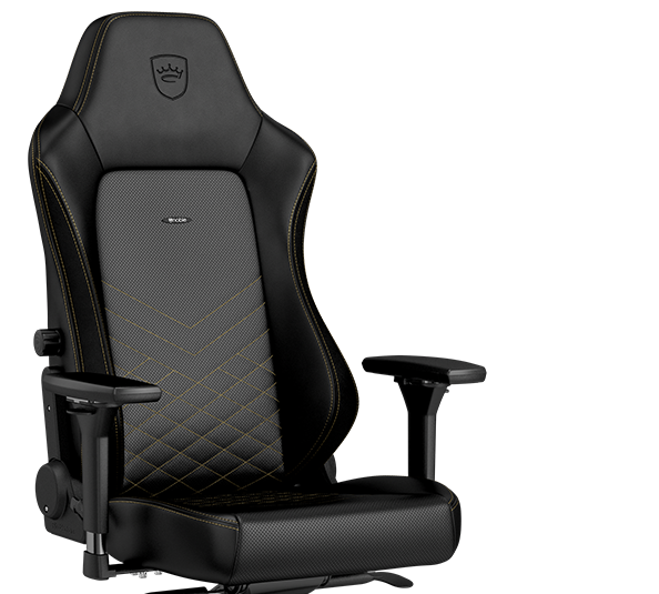 gaming chair vegan HERO Black Gold ergonomic