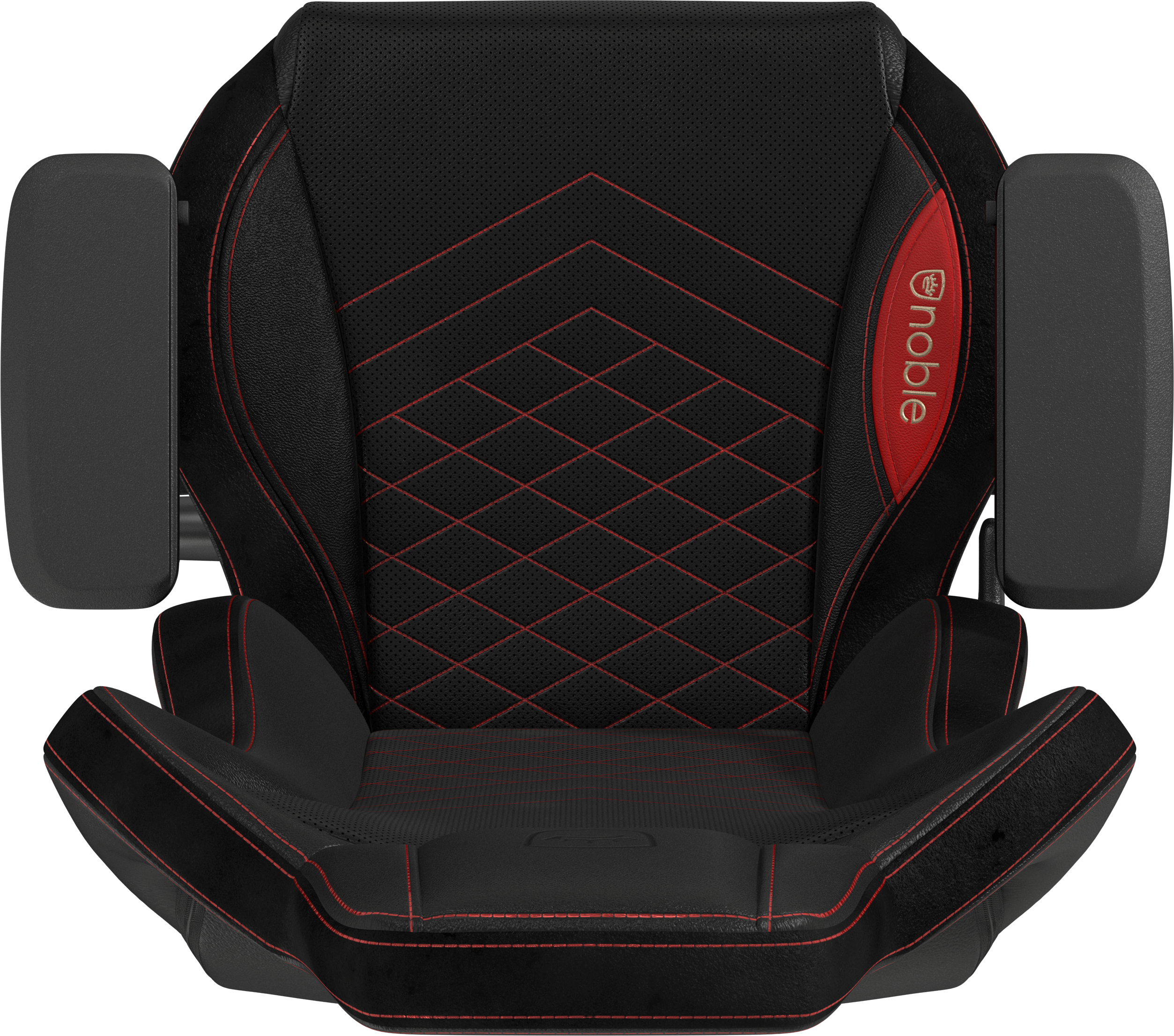 4D armrests EPIC Black/Red