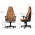 ICON Echtleder Cognac/Schwarz image number null